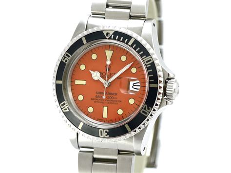 rolex submariner orange dial